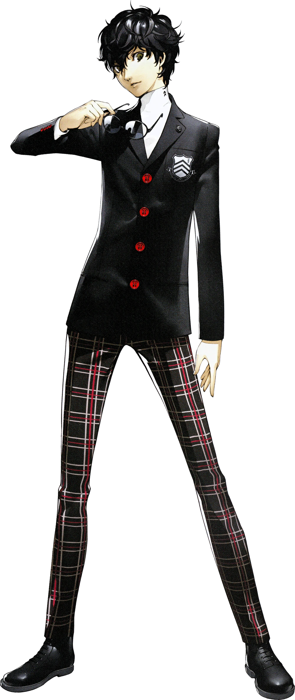 Persona 5 Hero Official Art